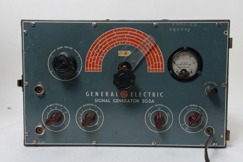 Rare General Electric SG-3A Signal Generator