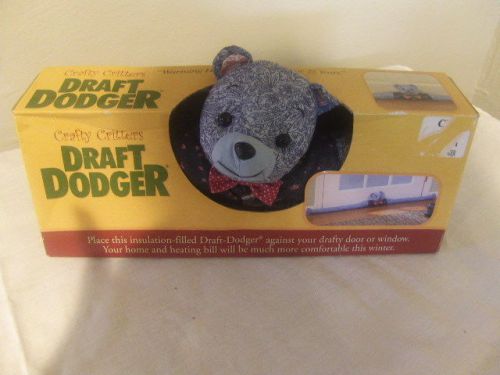 Draft Dodger Crafty Critters For Your Drafty Door or Window