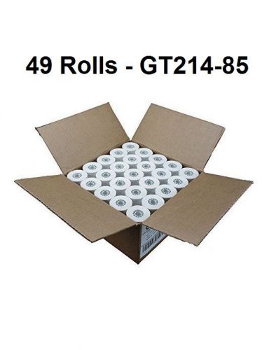 (49) Gorilla Supply Thermal Paper Rolls 2-1/4 X 85ft Vx510 Vx570 FD50 T4220