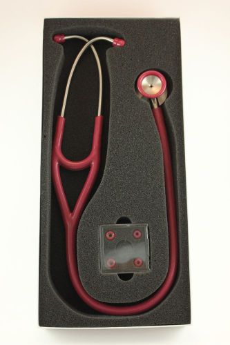 Elite medical burgundy cardiology stethoscope professionals nurses therapists for sale