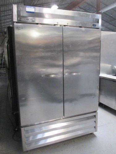 Kf48-1as beverage air 2 door 54&#034; reach-in freezer  - double door for sale