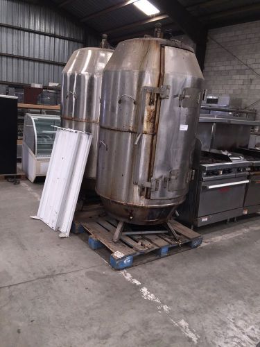 Stainless Steel Commercial Cooker, BBQ Smoker Natural Gas