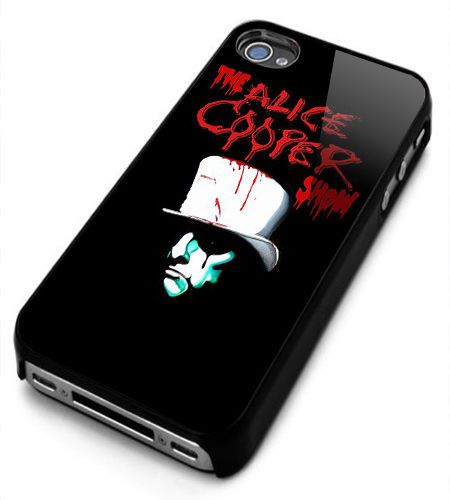 Alice Cooper Singer-songwriter Case Cover Smartphone iPhone 4,5,6 Samsung Galaxy