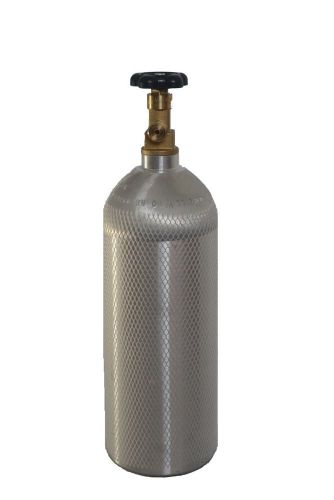 5lb CO2 Aluminum Cylinder Tank Draft Beer Kegerator Soda Aquarium  Needs Retest