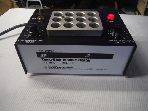 Lab-Line Instruments SP Temp-Blok Module Heater H2025-1 American Scientific