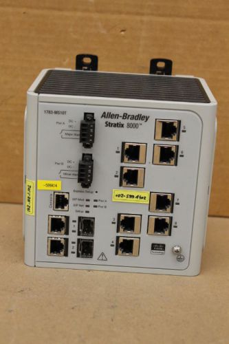 ALLEN-BRADLEY 1783-MS10T ETHERNET SWITCH