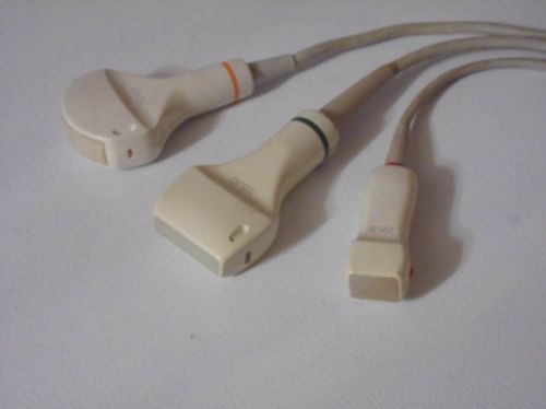Siemens ultrasound probes (3) - 2.5pl20 - 3.5c40h - 5.0l40 - guaranteed working for sale