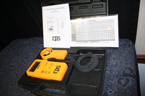 TIF 4000A ELECTRONIC SIGHT GLASS W/ VISUAL BUBBLE INDICATOR IN CASE W/ MANUAL