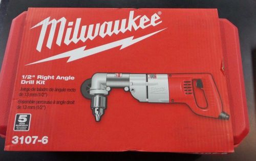 Milwaukee 7 Amp 1/2&#039;&#039; Right Angle Drill Kit 3107-6 ---- FREE SHIPPING!!! ----