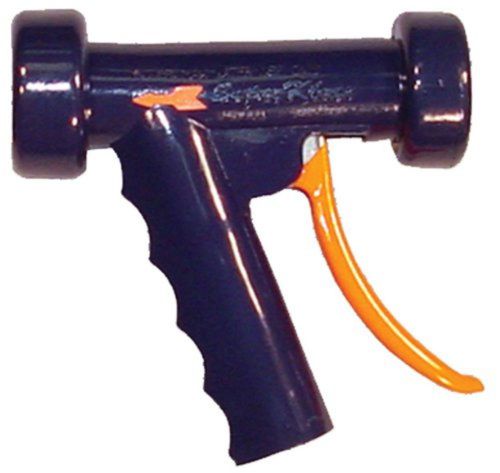 Superklean 150b-db pistol grip spray nozzle brass 1/2 npt dark blue for sale