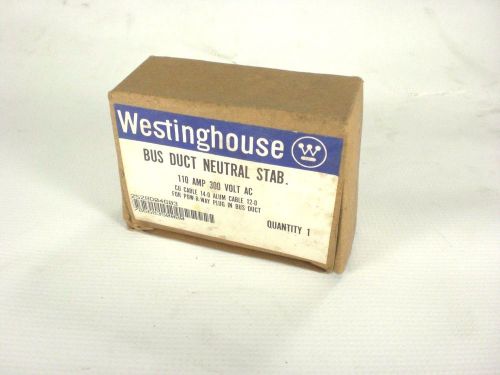 2528D04G03 Westinghouse Bus Duct Neutral Stab