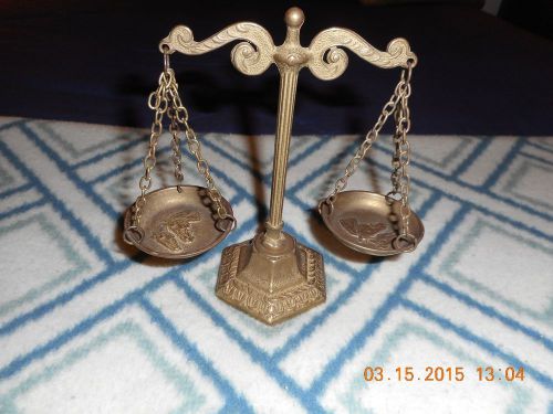 Vintage Small Scale with two Holding Scales (but no weights)