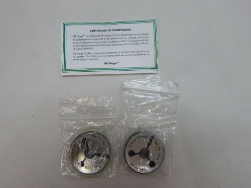 5/16-18 UNC-2A Ring Thread  Gages GO &amp; NO GO set Machinist toolmaker Inspection