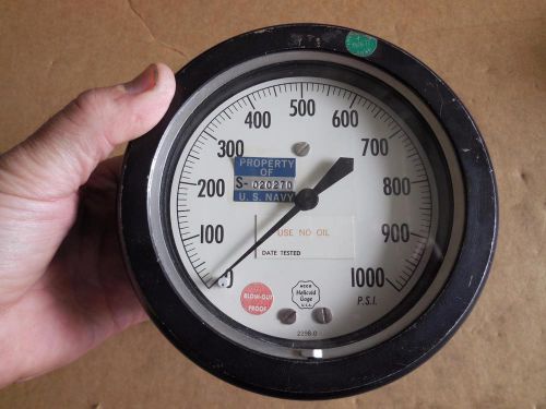 Helicoid Gage Acco 2298-0 1000 PSI Pressure Gauge SHIPS TODAY!
