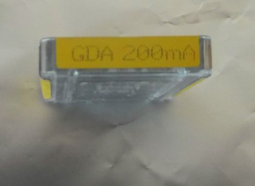 GDA-200MA - QTY 5 - BUSSMANN     NEW