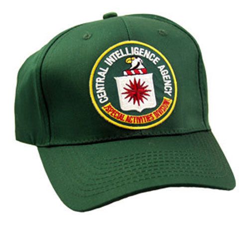 CIA Spec. Activities Div. Cap-Green Item #E34