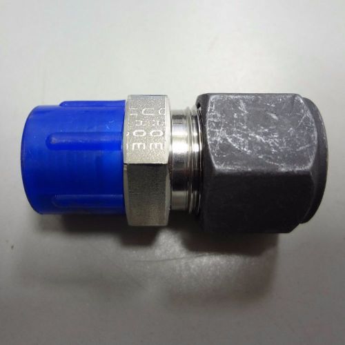 Parker 8-6 fbz-ss cpi male connector 1/2&#034; od tube, 3/8 npt pipe ss qty 5 [377] for sale