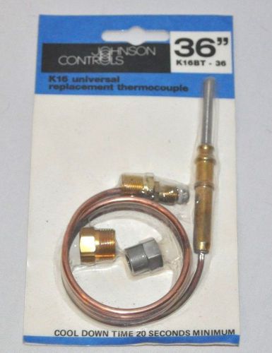 Johnson Controls K16BT-36 K16 Universal Thermocouple Replacement  36&#034; New
