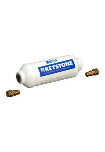 Keystone chlorine taste &amp; odor ice maker in line filter + 1/4&#034; fittings #3301 for sale