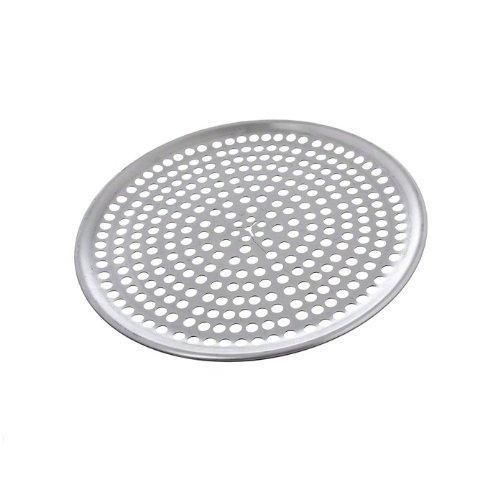 Browne foodservice 575350 thermalloy aluminum perforated pizza pan, 10-inch new for sale