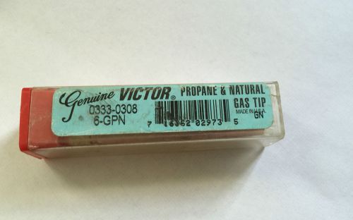 NEW VICTOR 6-GPN Propane &amp; Natural Gas Tip