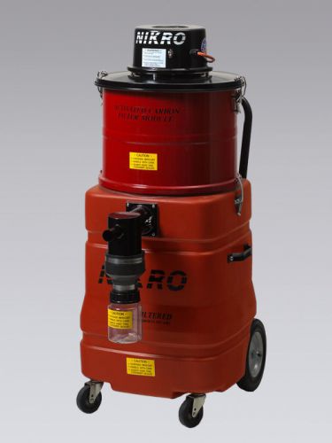 Nikro 15 gallon mercury recovery vacuum mv15110-ply for sale