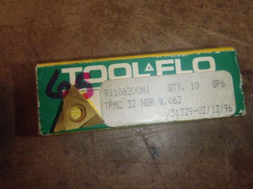 Tool Flo TPMC 32 NGR W.062 GP6 Carbide Grooving Insert