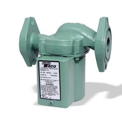 Taco 0010-f3-1ifc 0010 cast iron circulator pump, 1/8 hp, brand new in box for sale