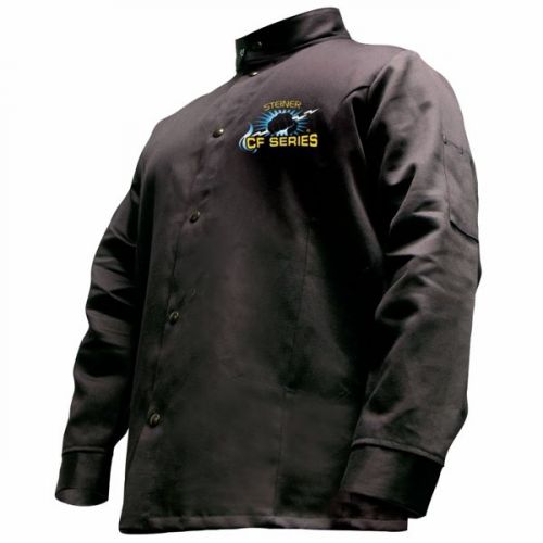 Steiner 1360-L CF-Series Welding Jacket Black Carbonized Fiber, Size L