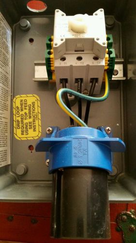 Hubbell circuit-lock pin &amp; sleeve mechanical interlock hbl430mi9w for sale