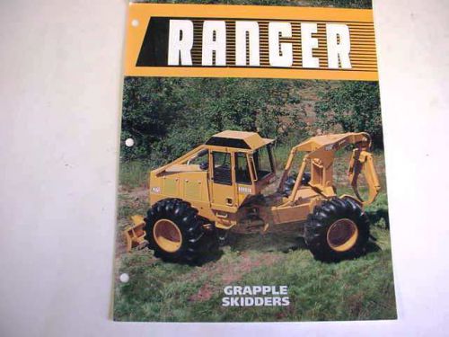 Ranger Grapple Skidders Color Brochure F65G H66G H66DS H67G G67G F68G