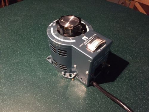 Staco Variable Auto Transformer Model 3PN1010V - 1.4 KVA, 120/140 Output