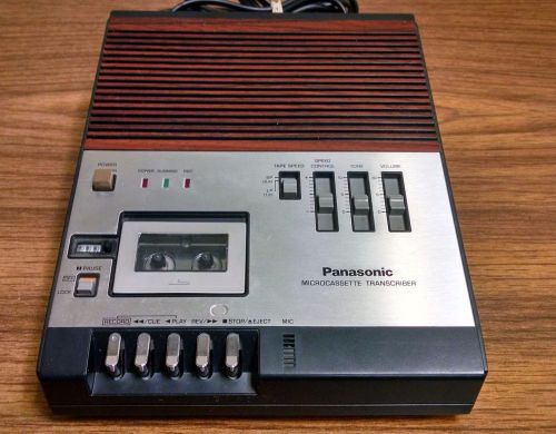 Vintage Panasonic RR-900 Microcassette Transcriber Recorder