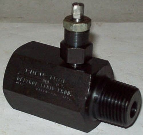 Deltrol pneu-trol 1/2&#034; steel needle valve nmf30s for sale