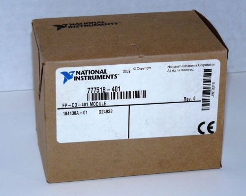 NATIONAL INSTRUMENTS FP-DO-401 16-CH DISCRETE OUTPUT MODULE NEW OB 184438A-01