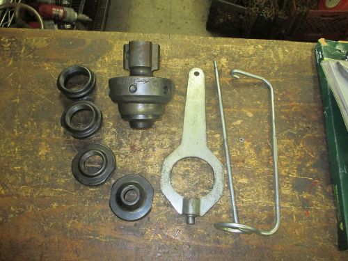 Ridgid 819 nipple chuck set up  1/2 - 2&#034; fits 300/400/535/1822/1224 for sale