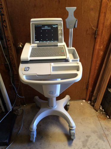 GE Marquette MAC 5500 Resting ECG EKG Patient Heart Monitor Analysis W/ Cart