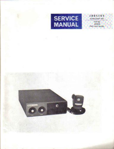 Johnson Manual ULTRACOM 508 VHF-FM MOBILE