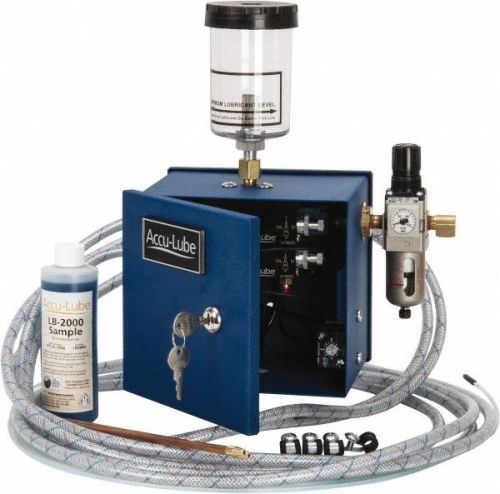 New accu-lube 02a1-std micro fluid coolant applicator mist  dual nozzle solenoid for sale