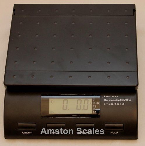 Amston scales 36 lb x 0.1 oz digital postal postage shipping scale usps ups for sale