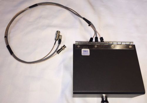 SKG model 560A IR test fixture for use with Agilent 4339B or 4339A
