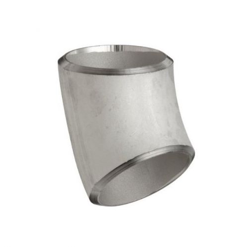 2&#034; pipe 45° elbow butt weld 304 stainless steel schedule 40 short radius for sale