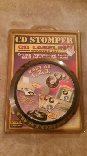 Avery cd stomper pro labeling kit with labels, factory sealed, nos for sale