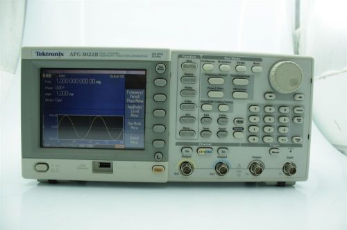 Tektronix afg3022b 25mhz rf dual channel arbitrary function generator  tested for sale