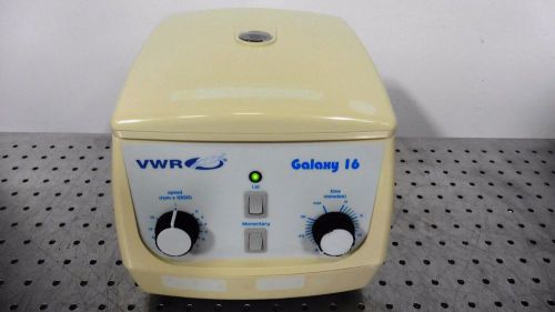 G128158 VWR Scientific Galaxy 16 C0170-VWR Micro-Centrifuge w/Rotor