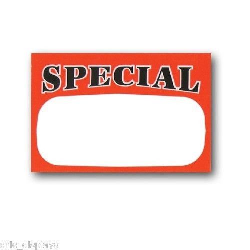 50 pcs  SPECIAL RETAIL STORE SALE PRICE SIGNS/TAGS
