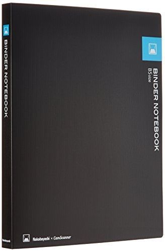 Nakabayashi CamScanner Binder Notebook, B5 Size, 20 Sheets/40 Pages 7mm Line, 26