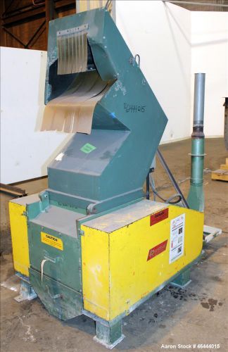 Used- l-r systems granulator, carbon steel. approximate 20&#034; x 17&#034; feed opening w for sale