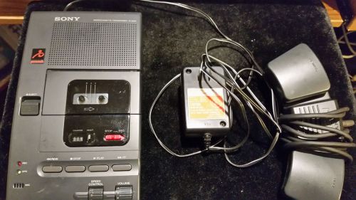 Sony Microcassette - Transcriber M-2000 W/ Headphones &amp; Foot Control