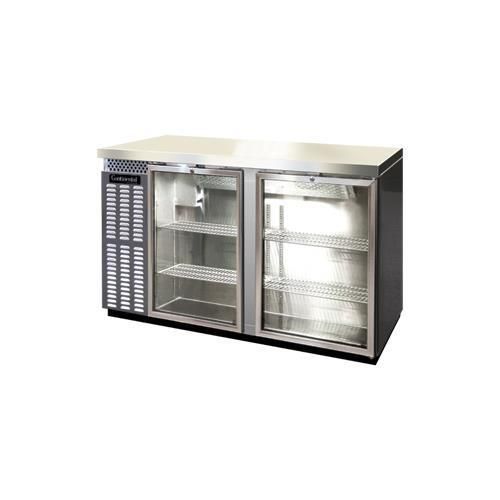 Continental Refrigerator BBC59-SS-GD Back Bar Cabinet, Refrigerated